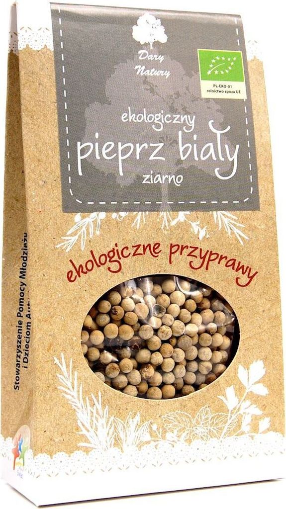-WEISSER KORNPFEFFER 30 g – DARY NATURY