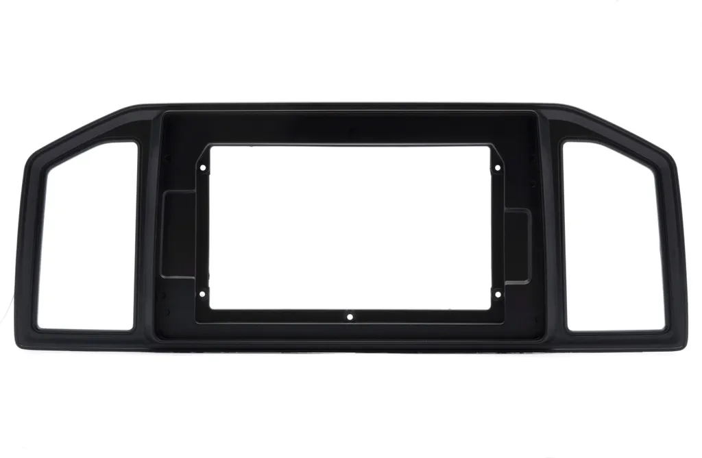 Cadre de Radio 101 Haute Qualité pour VW Crafter 2016 Noir Satiné