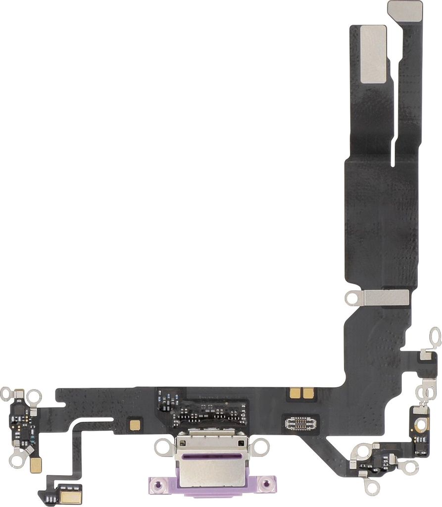 Clappio, USB-C Ladeanschluss mit integriertem Mikrofon für iPhone 17, Lavendel