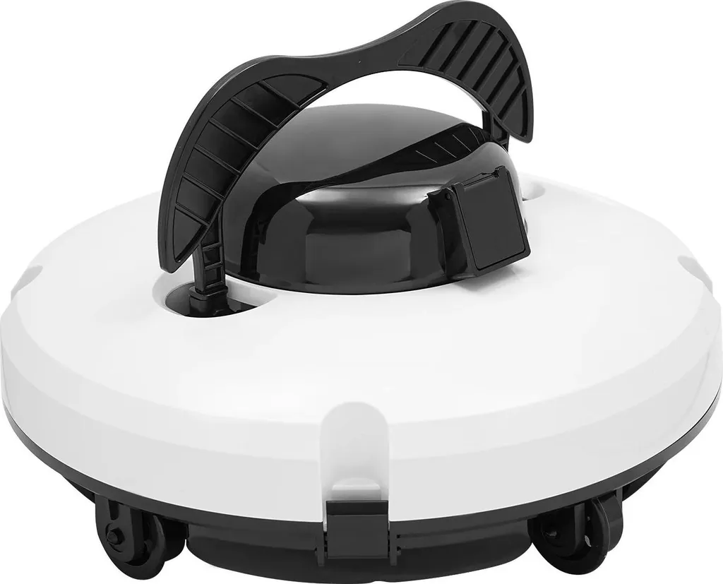 Aspirateur de piscine automatique blanc sans fil pour fond de bassin