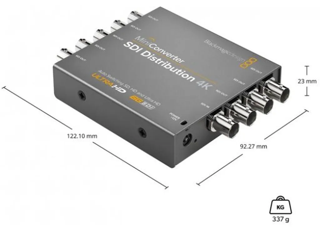 Convertisseur SDI Distribution 4K Blackmagic 6G-SDI Multi-Sorties Pro - 3