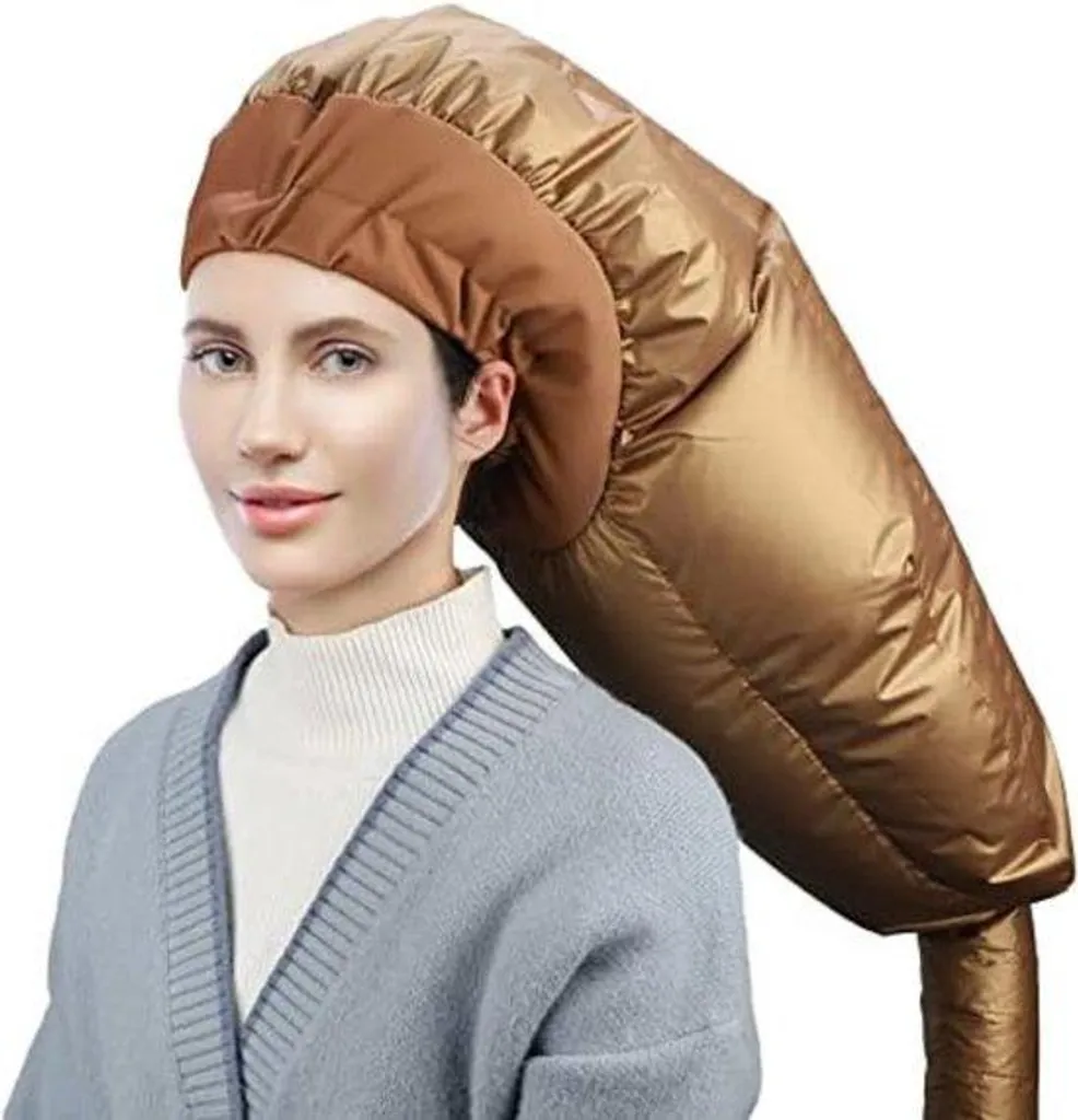 Sèche-cheveux professionnel avec sa housse XL dorée finition luxe