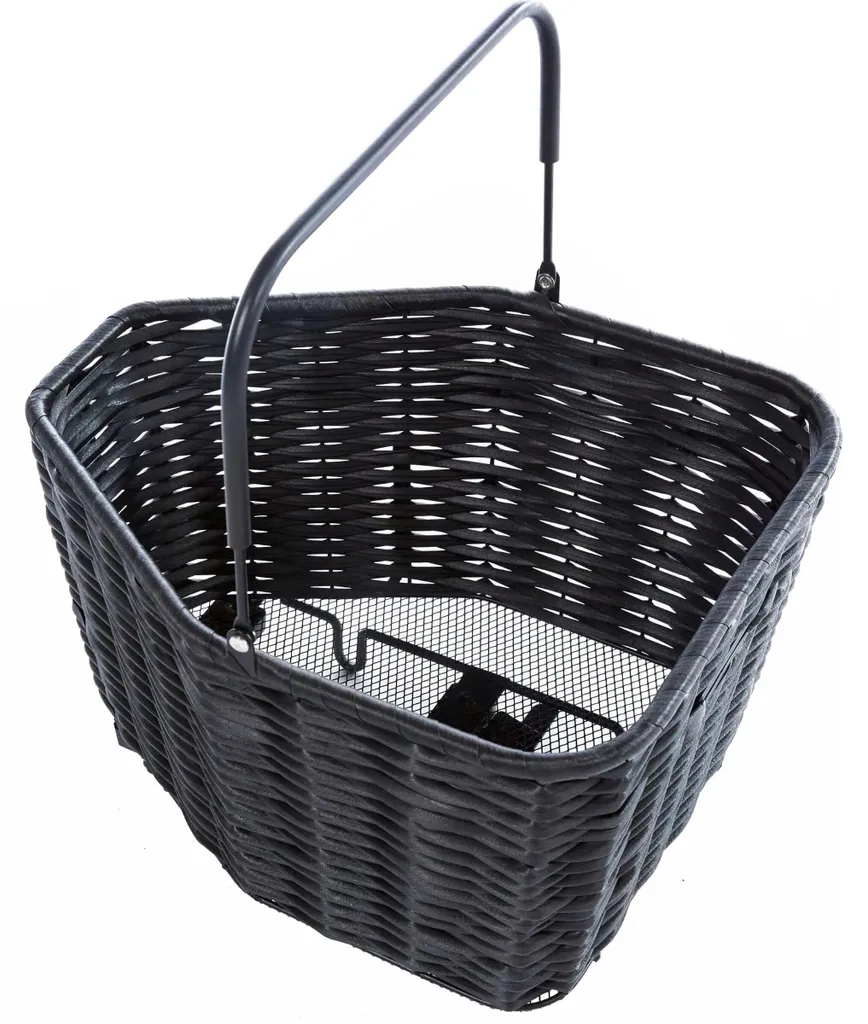 Panier Vélo Urbain Cortina Seville mik Noir 29L pour Courses et Sacs
