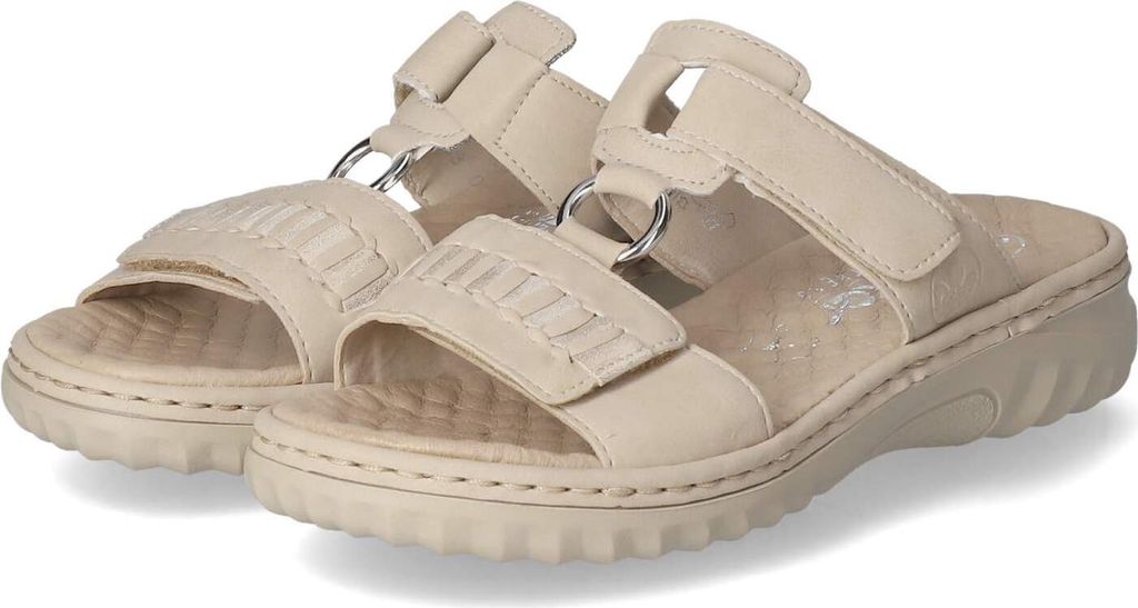 Rieker Damen Sandale 35958-36, 35958-37, 35958-38, 35958-39, 35958-40, 35958-41, 35958-42, 35958-43 RIE-60481 ginger/muschel 43