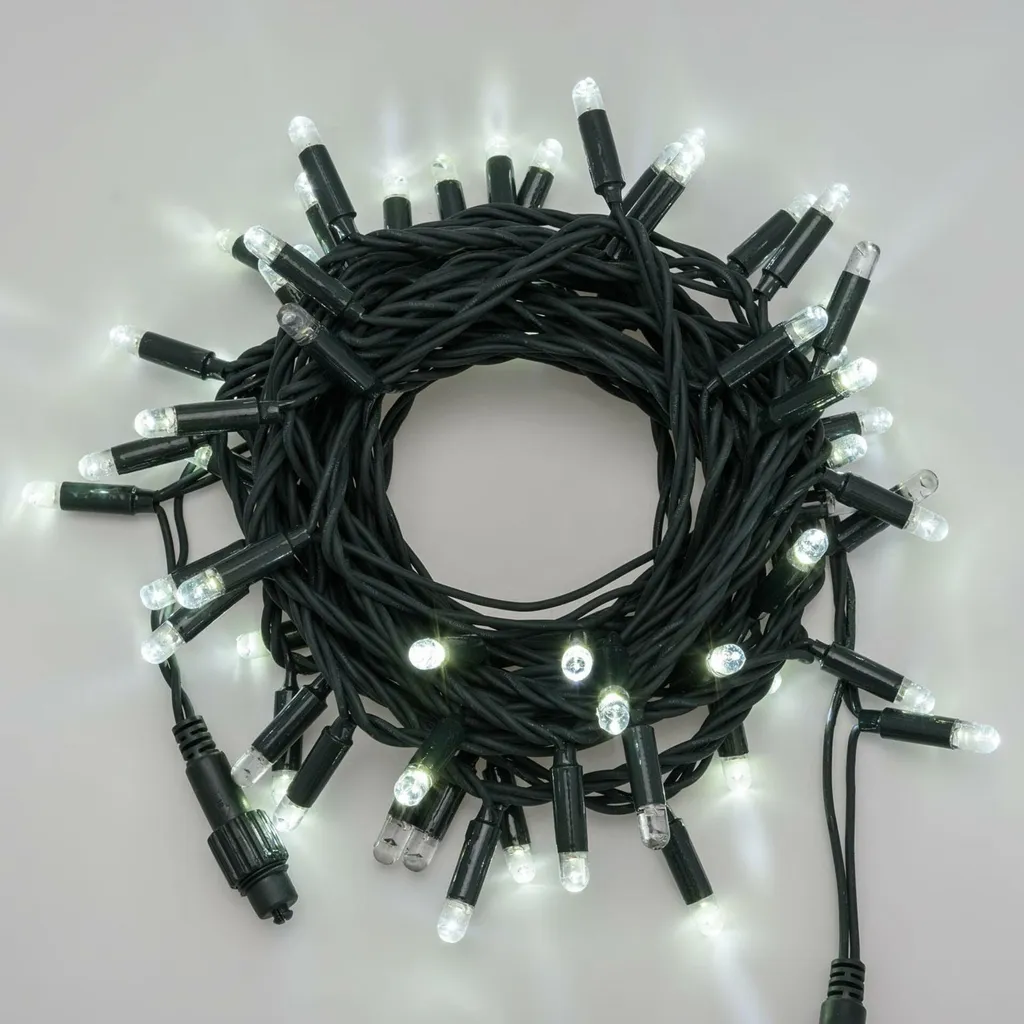 Guirlande LED Étanche 10m 230V Blanc Froid pour Éclairage Extérieur