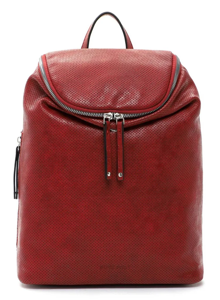 Sac à dos ordinateur SURI FREY Vany Rouge : confort et style garantis