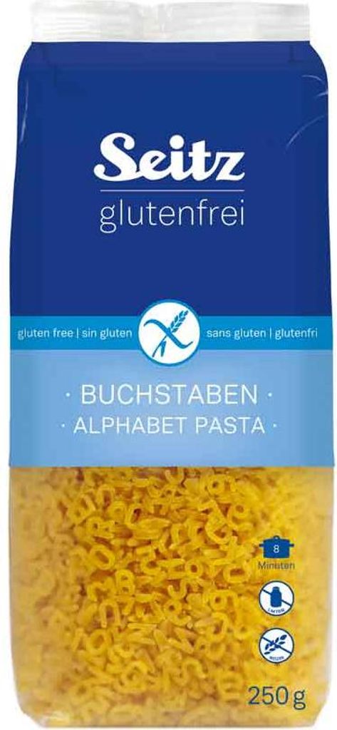 Seitz Glutenfreie Buchstaben Suppeneinlagen ABC aus Produktbild 