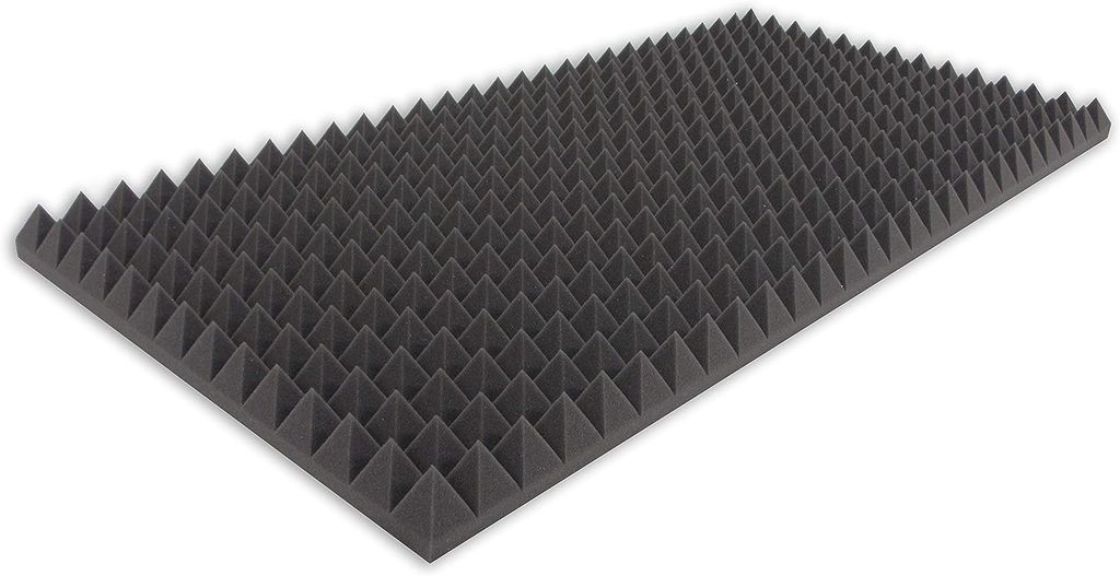 Pyramidenschaumstoff ca.100x50x5 cm - Akustik