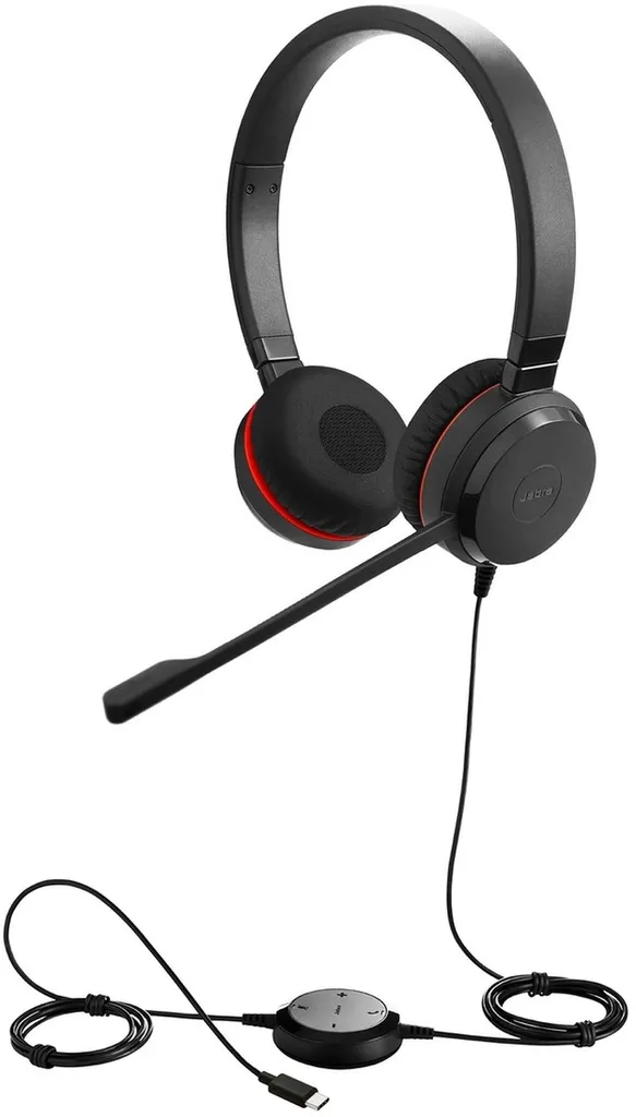 Micro-Casque Jabra Evolve 20 Special Edition MS USB-C Antibruit Actif