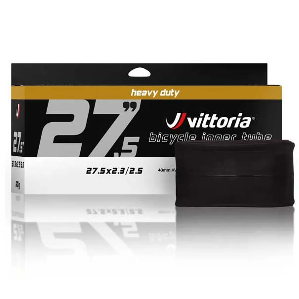 Vittoria Reinforce Chambre à Air Presta 48mm 27.5 x 2.30-2.50 Noir