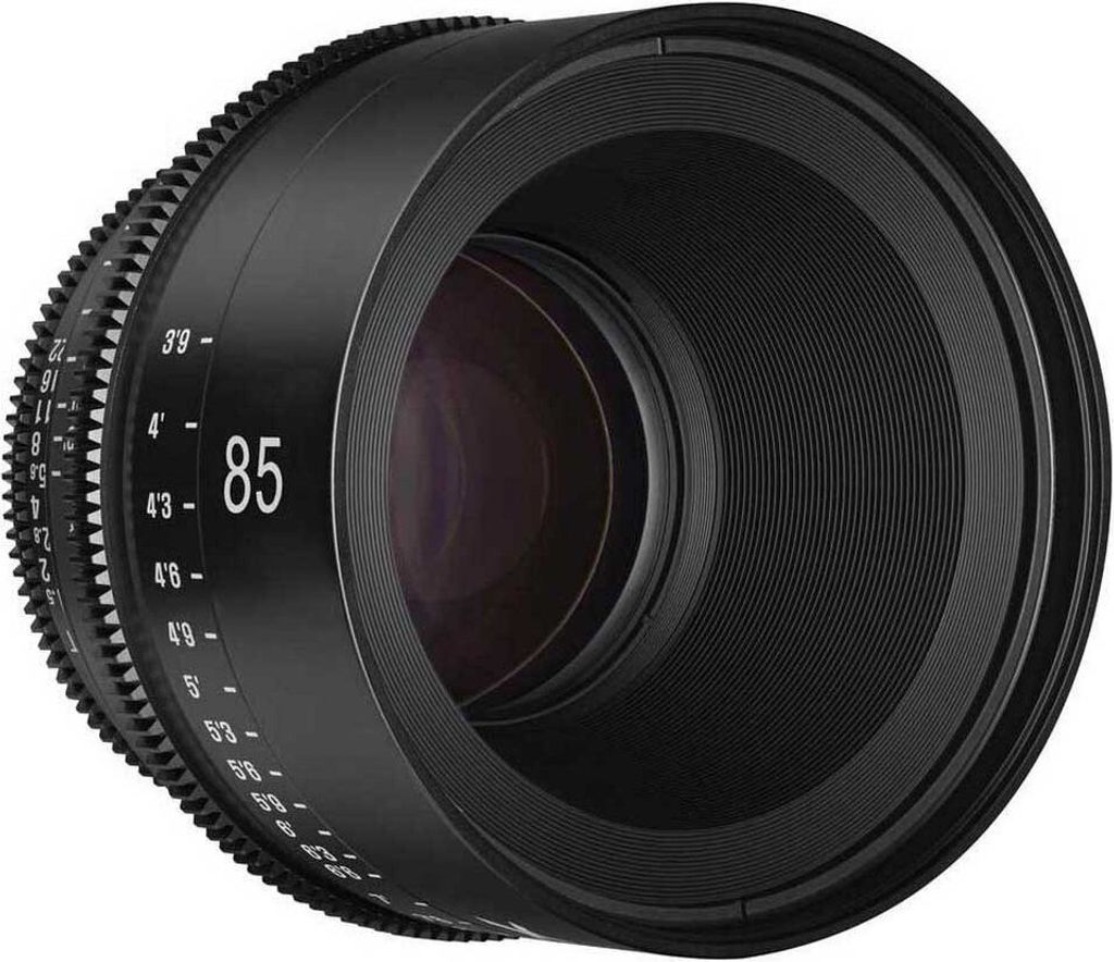 Samyang 85 Mm T1.5 Ff Cine Mft Kameralinse Schwarz Schwarz One Size