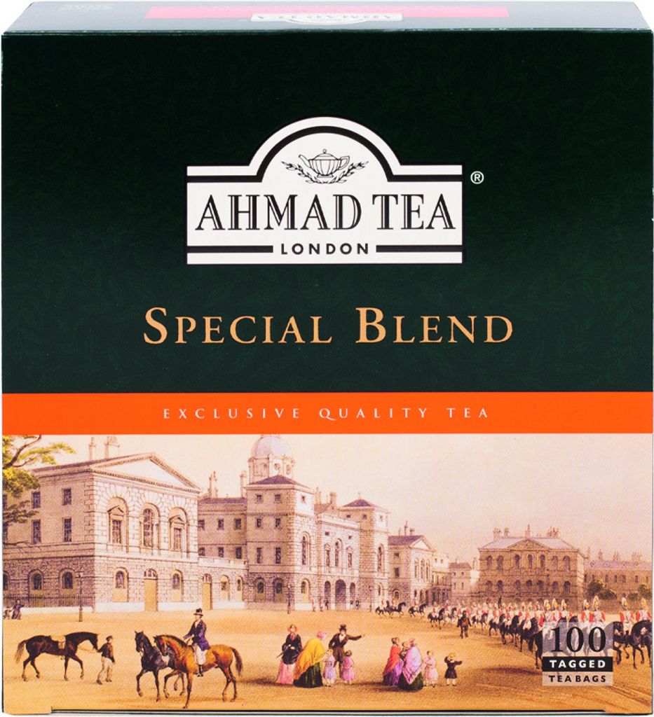 Green Tea- Ahmad Tea - 100er Teebeutel - Grüner Tee im Beutel