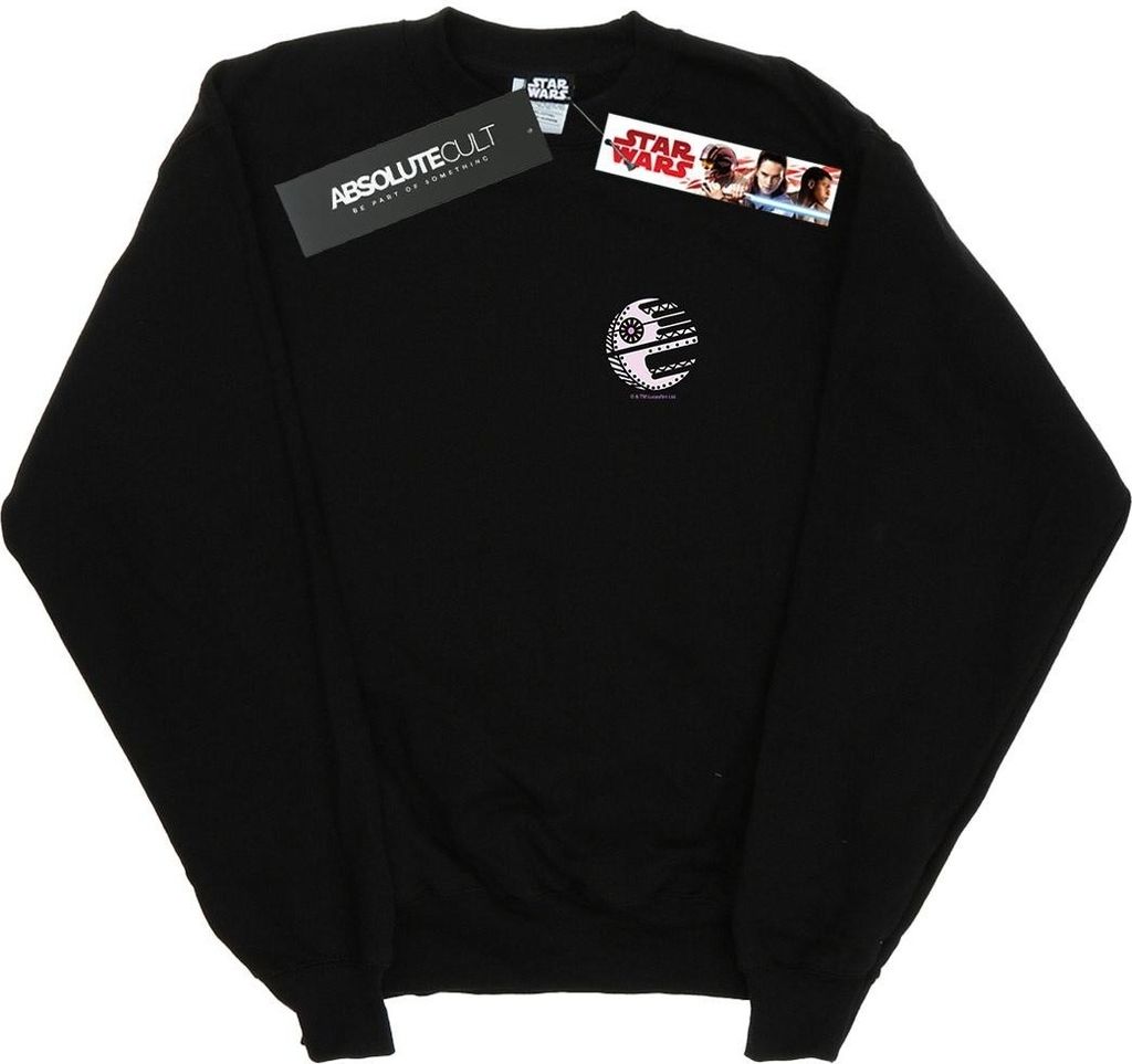 Star Wars - "Death Star" Sweatshirt für Herren BI49383 (S) (Schwarz)