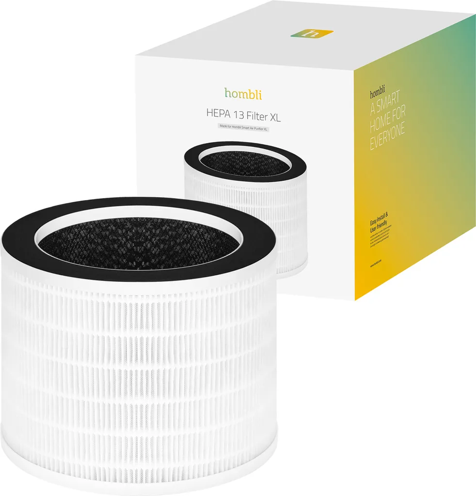 Filtre de Rechange HEPA 13 pour Purificateur d'Air XL Hombli Connecté