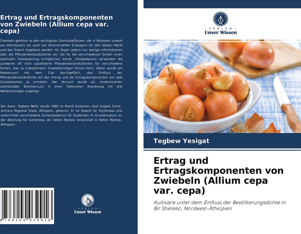 Ertrag und Ertragskomponenten von Zwiebeln (Allium cepa var. cepa)