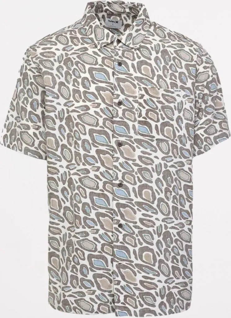 Chemise Hurley Rincon imprimé animalier parfaite pour plage et ville