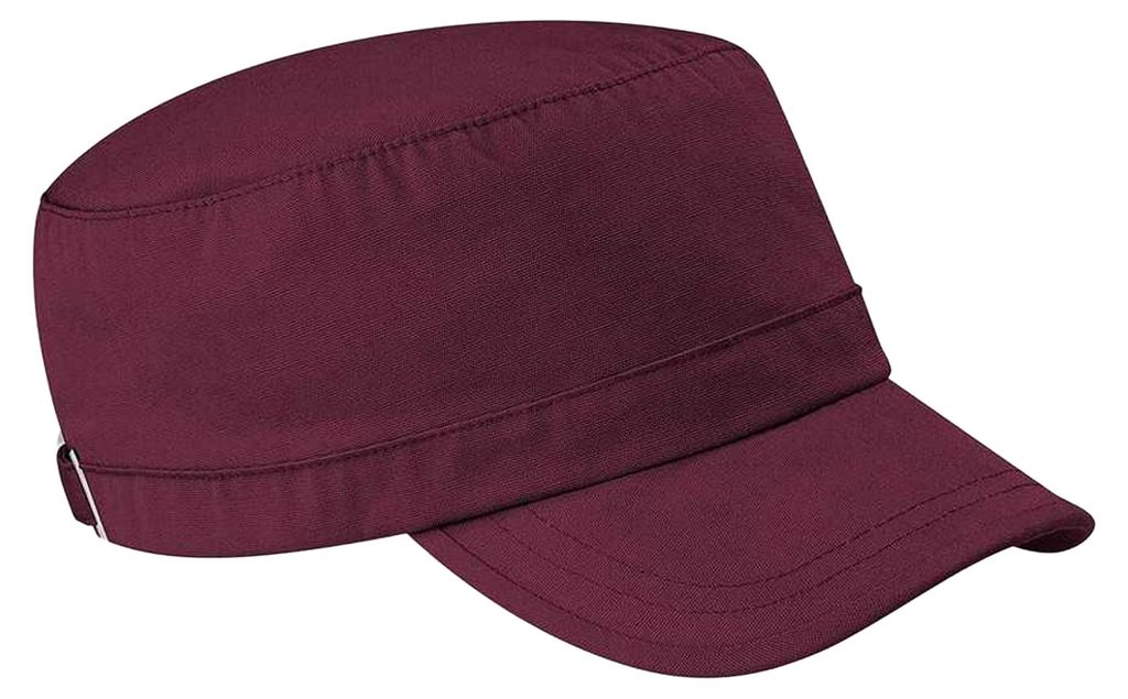 Beechfield Uni Kappe Army RW204 (Einheitsgröße) (Burgunder) Produktbild 