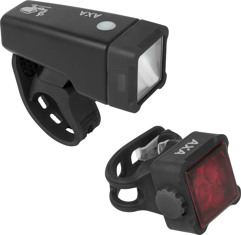Kit AXA Niteline T4-R éclairage vélo rechargeable haute puissance LED