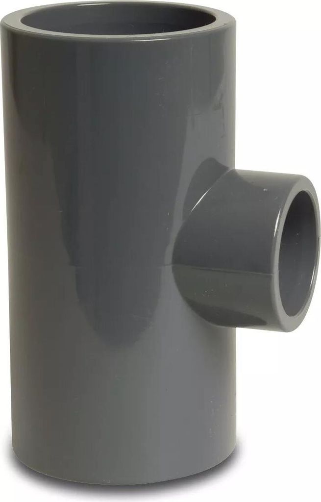 PVC Reduzier-T-Stück 90 50x40x50 mm Produktbild 