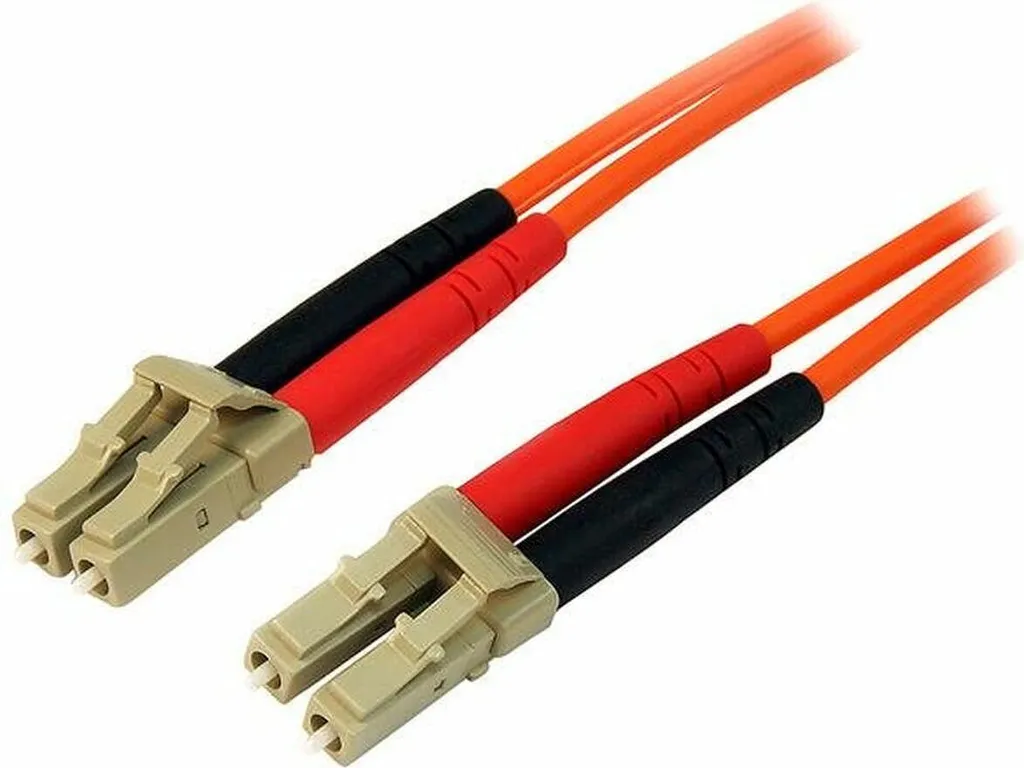 Intérieur blindé Duplex 50-125 OM2 Câble Fibre Optique Jumper câble