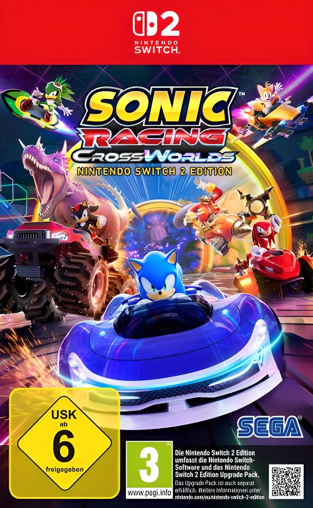 Sonic Racing - CrossWorlds (Nintendo Switch 2 Edition) (Key Produktbild 