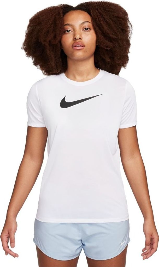 Nike W NK DF TEE RLGND HBR W WHITE XS