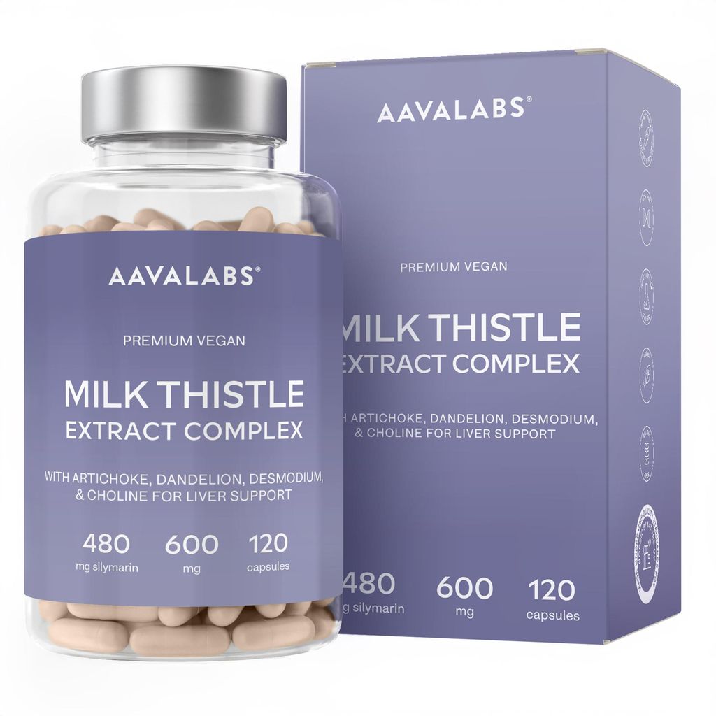 Complément alimentaire pour un foie sain AAvalabs Milk Image du produit 
