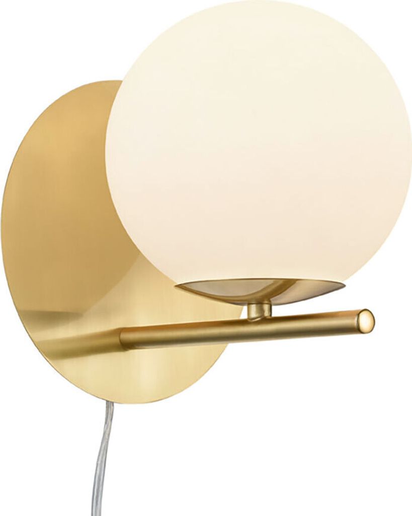 Trio Leuchten - Art Deco Art Deco Wandleuchte Gold I Produktbild