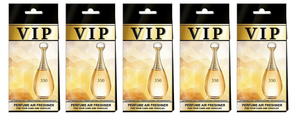 5x Auto Duft VIP 350, Lufterfrischer Auto,Duftbaum auto,Auto zubehör,Duftspender