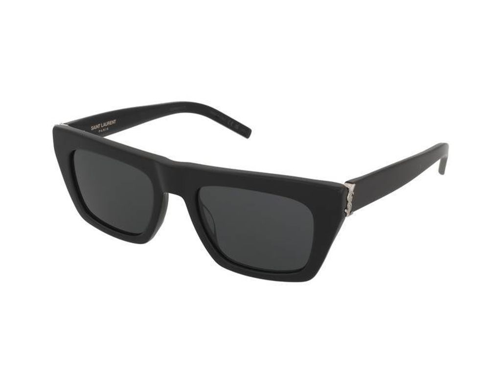 Saint Laurent Sonnenbrille SL M131 001 rechteckig Schwarz sehr leicht und widerstandsfähig