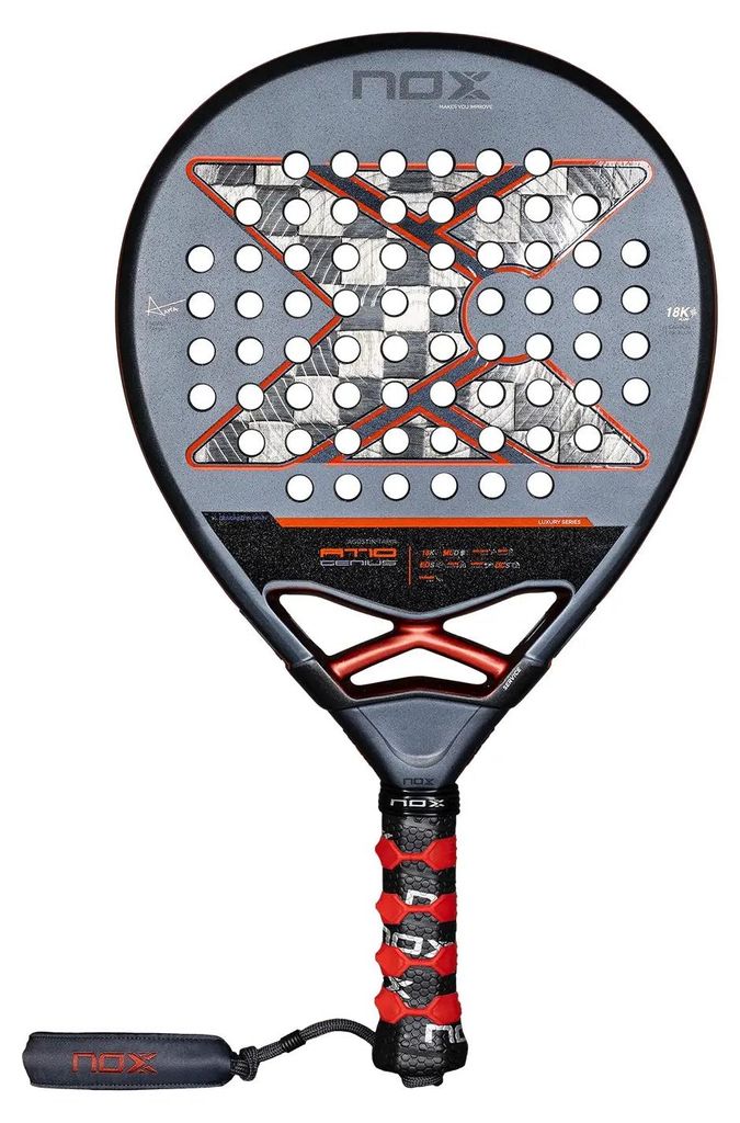 Nox At10 Genius 18k By Agustin Tapia 2025 Padelschläger Produktbild 