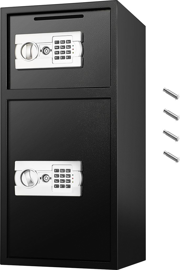 SucceBuy Grand coffre-fort de sécurité à double porte, 2,6 Image du produit 