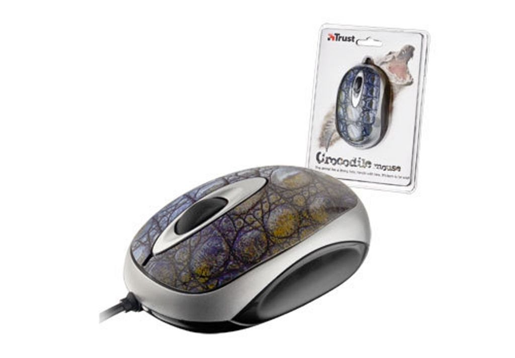 Trust 16964 Wildlife Optische Maus Krokodil