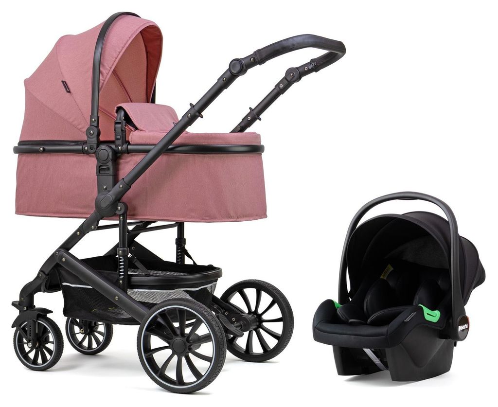 Pixini Kalani Kinderwagen Set 3in1 altrosa Produktbild 