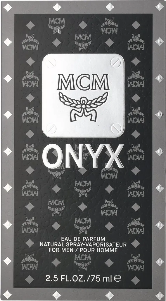 MCM Onyx 75ml : Un Parfum Longue Tenue pour Homme au Sillage Unique