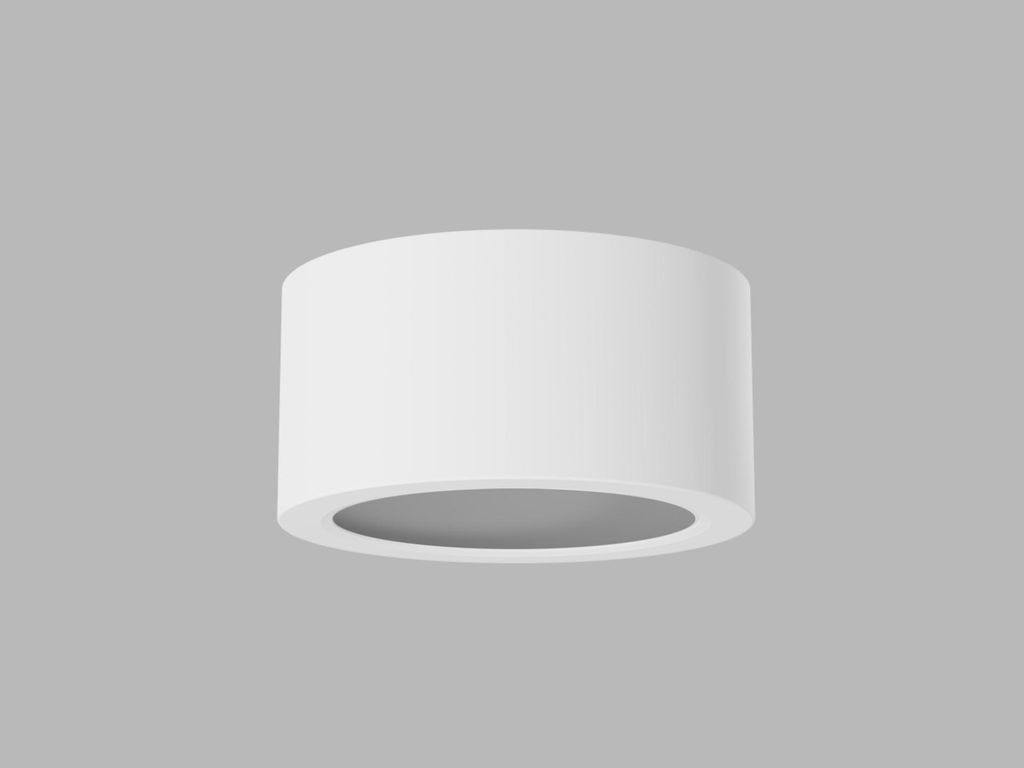 LED2 6469601 Einbauleuchte GAMA 18 Aufputz-Set, Weiß