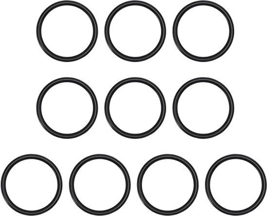 Joints pour siphon de lavabo : kit de réparation étanchéité - 10x