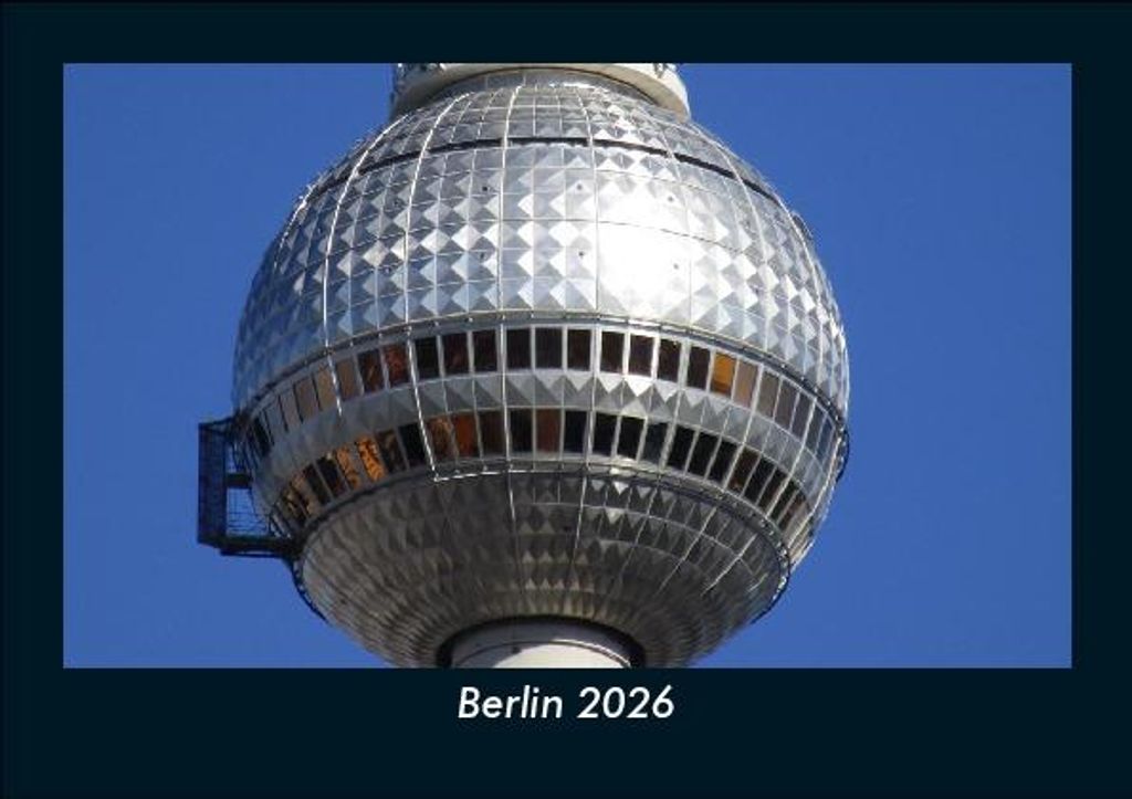 Berlin 2026 Fotokalender DIN A5