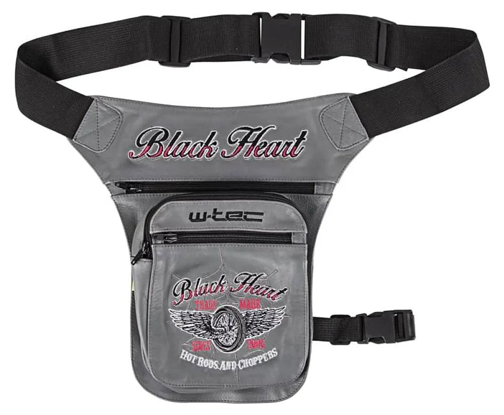 Sacoche Cuisse Moto Cuir W-TEC Relicto : Fini les Objets Encombrants !