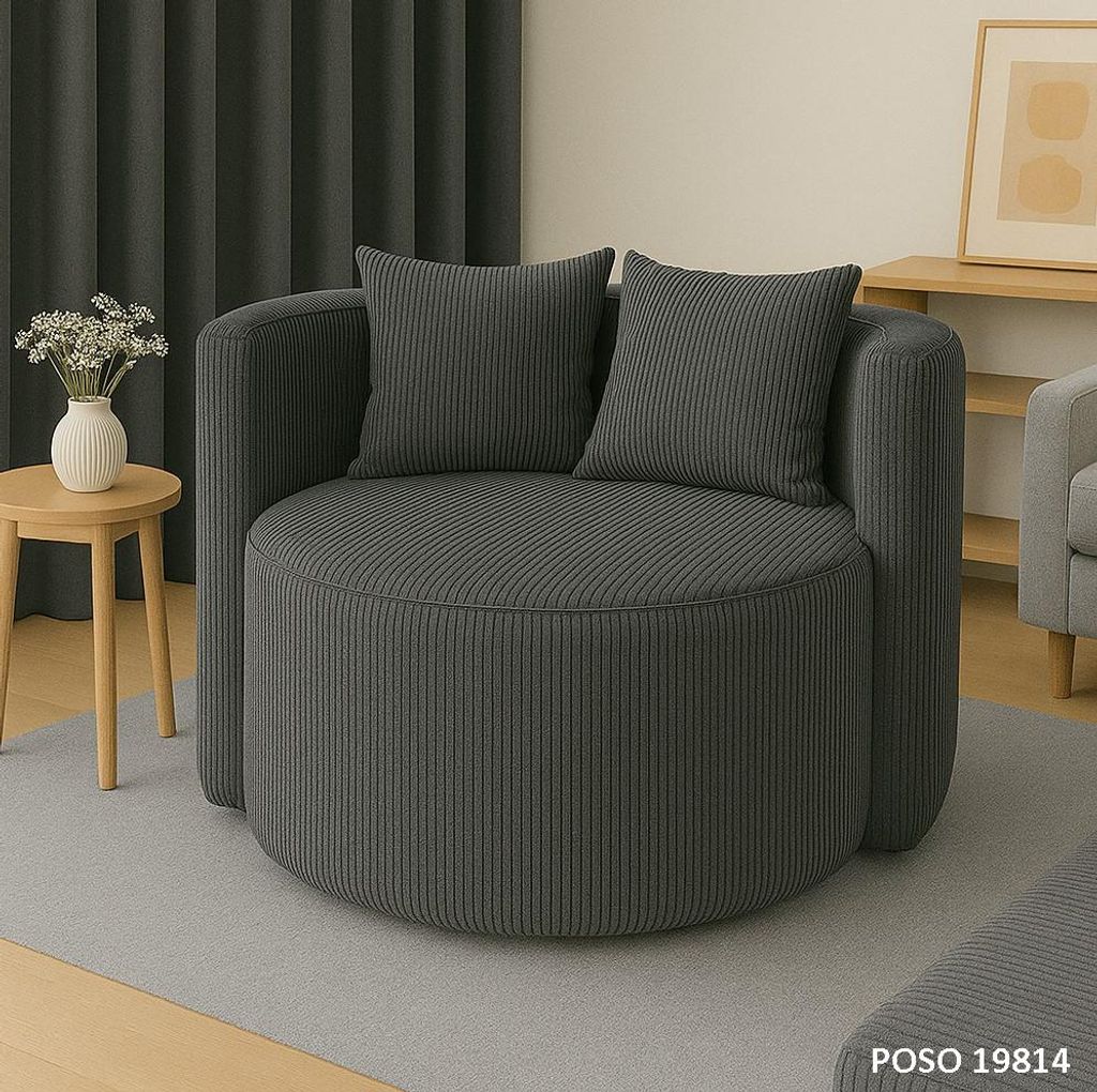 Sessel LOOP – komfortabler Akzent für ein modernes Wohnzimmer