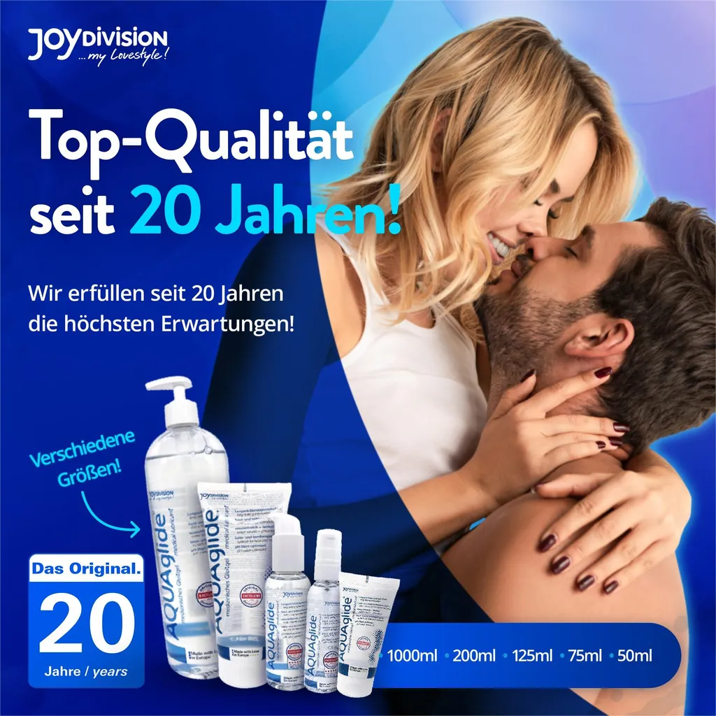 Kit 50x3ml JOYDIVISION AQUAglide Lubrificante Medico per Pelli Sensibili - 9