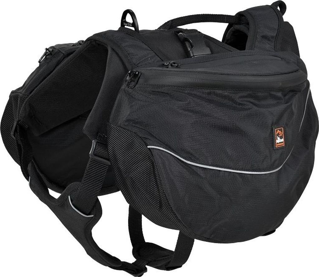 Dogs Creek Geschirr + Rucksack Travel schwarz L Produktbild 