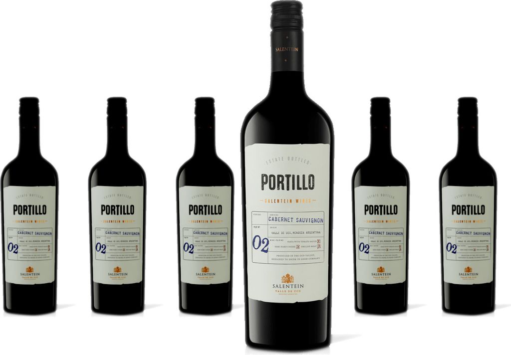 6 x Salentein Portillo Cabernet Sauvignon