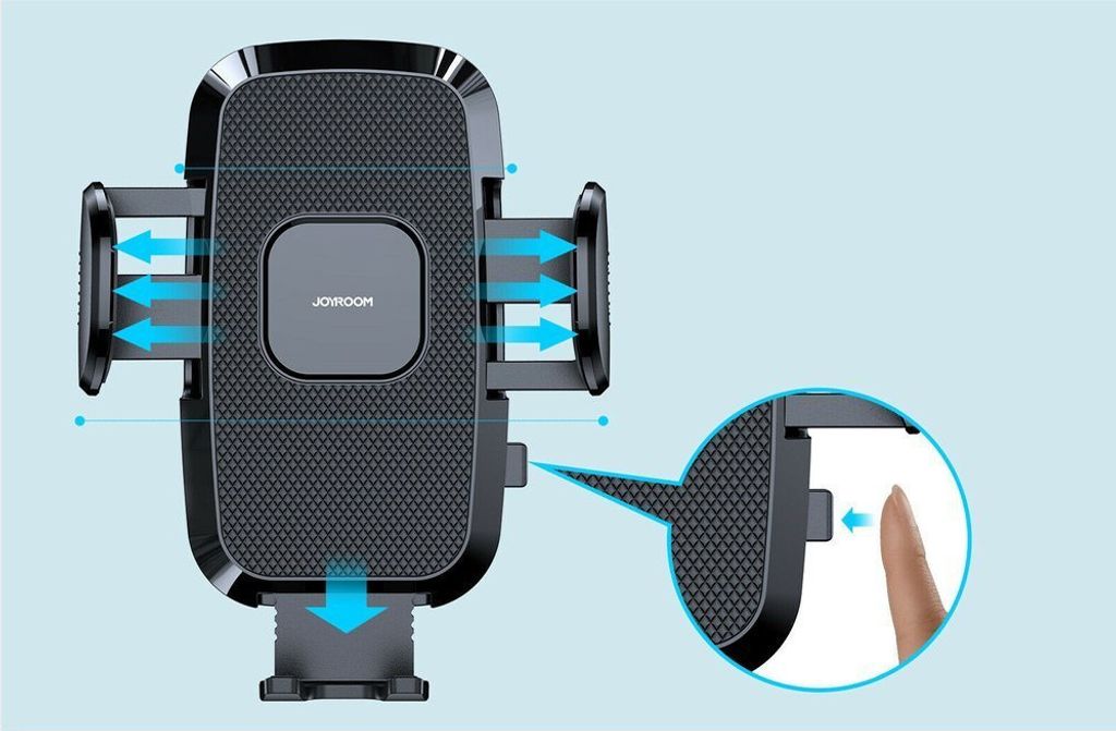 Joyroom Držák telefonu do auta Mřížka ventilace černá Obrázek produktu 6