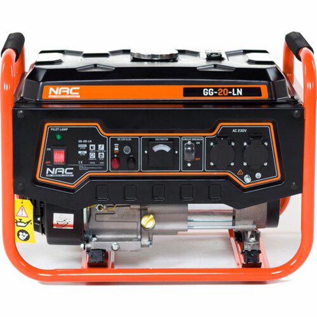Stromerzeuger 2,2kW Maximalleistung 230V mit AVR, 15 Liter Kraftstofftank