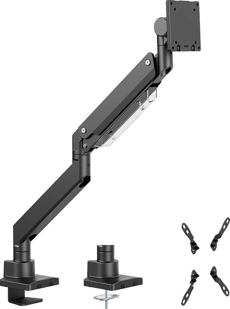 LogiLink Bras pour Écran en Aluminium 526 mm - Support Écran Plat BP0051 - 3