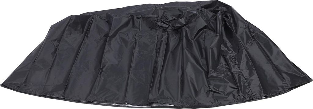 Patio Möbel Abdeckung schwarz rund 210D Oxford Tuch staubdicht Anti Fading UV-beständig wasserdicht Patio Tisch Stuhl Set Abdeckung für Outdoor ...