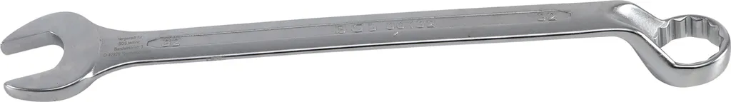 Clé plate et polygonale 32 mm BGS 30132 pour serrage en zone étroite