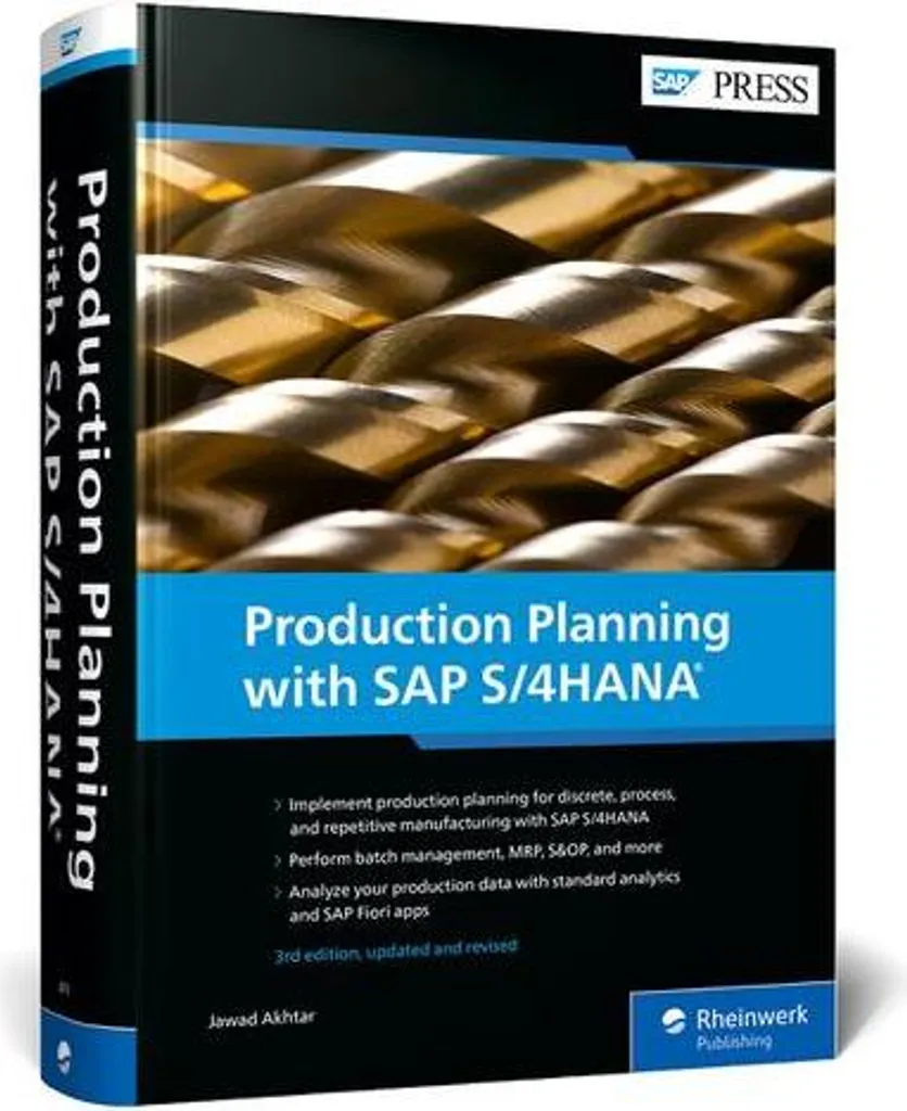 Livre de référence SAP S/4HANA Production Planning pour consultants PP