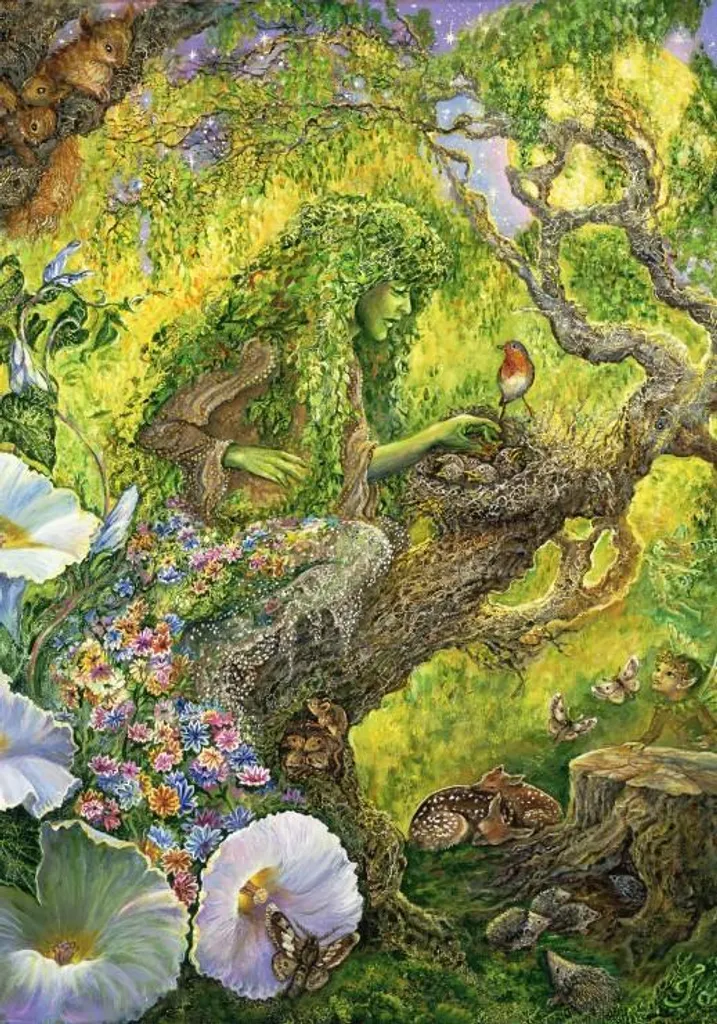 Puzzle Grafika Forest Protector Josephine Wall 1000 pièces - Qualité Art